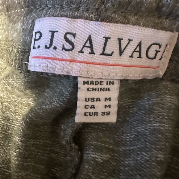 PJ Salvage Cozy Zoe Green Camo Lounge Pajama Set - M - Picture 8 of 11